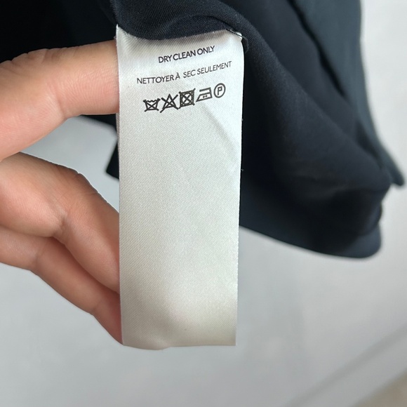 Anthropologie Maeve size 10 double breasted blazer navy lined oversized - Picture 13 of 13